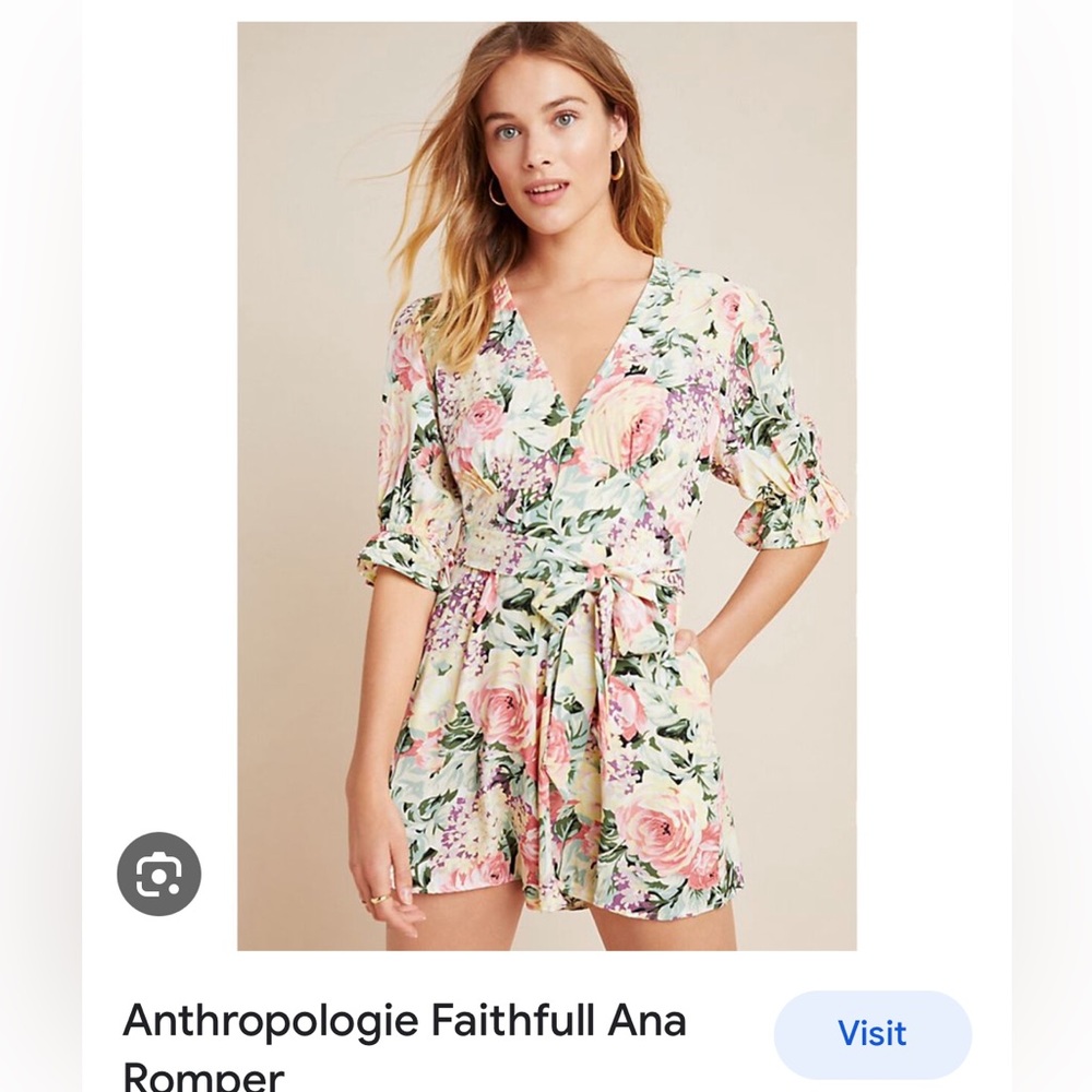 Faithfull the brand Ana Playsuit size M